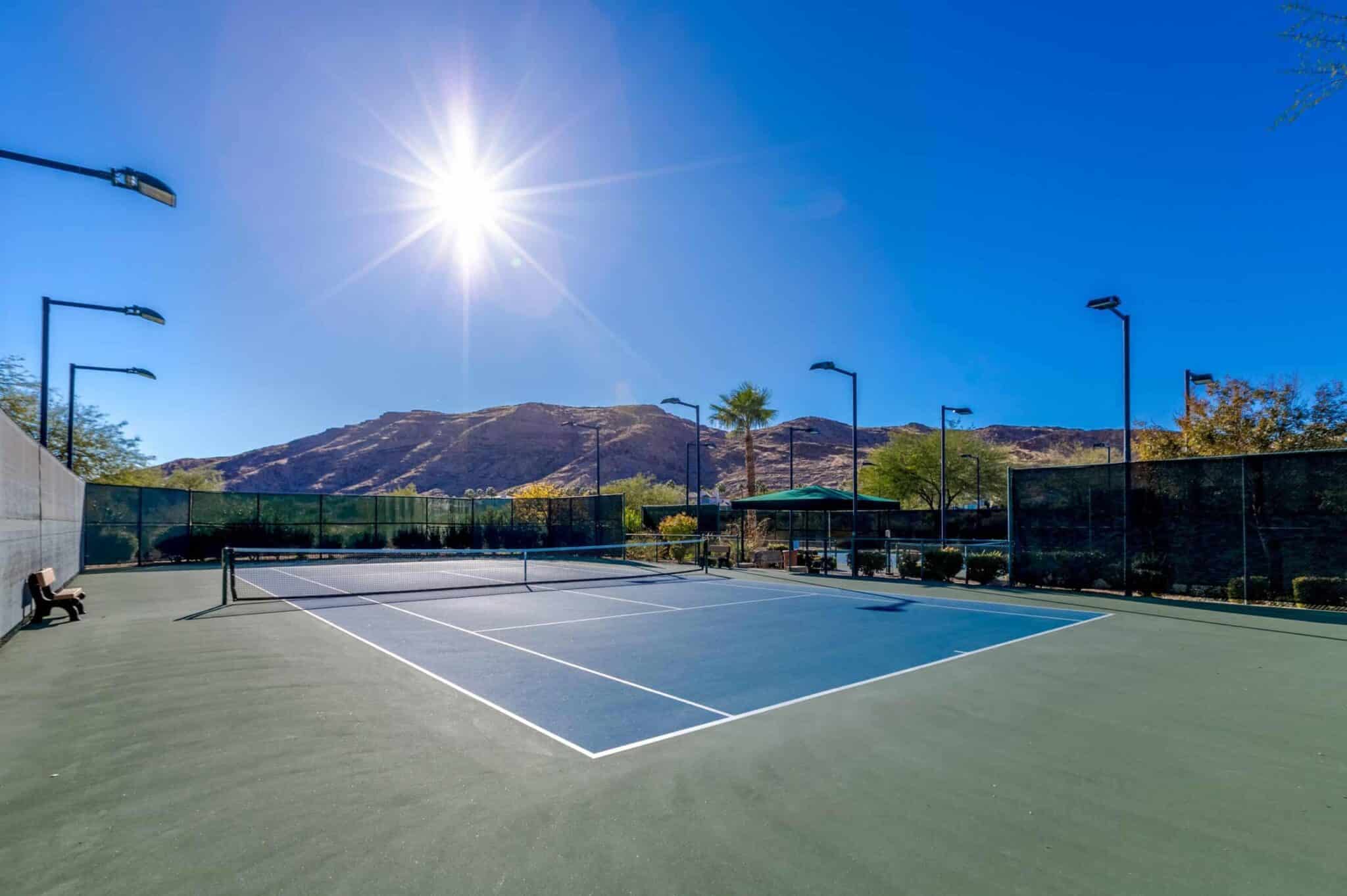community tennis courts