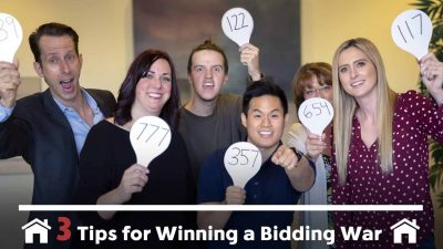 3 Tips for Winning a Bidding War